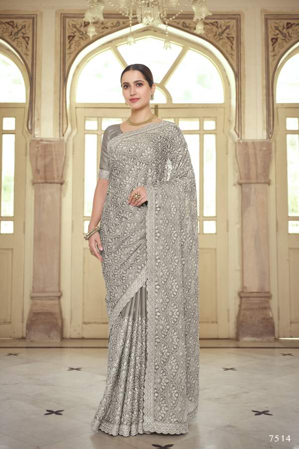 Arya Swarna 2 Party Wear Georgette Wedding Wear Heavy Latest Designer Saree Collection